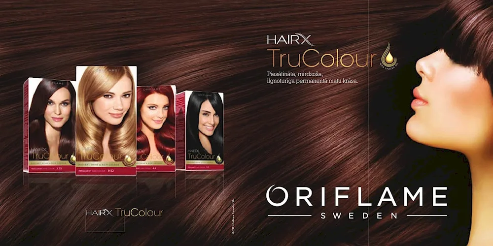 HAIRX TRUCOLOUR Resistant Hair Dye Oriflame