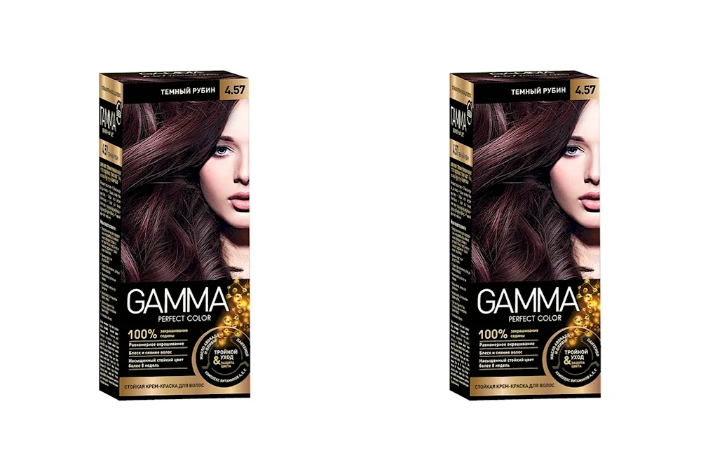 Strength cream hair dye Gamma Color