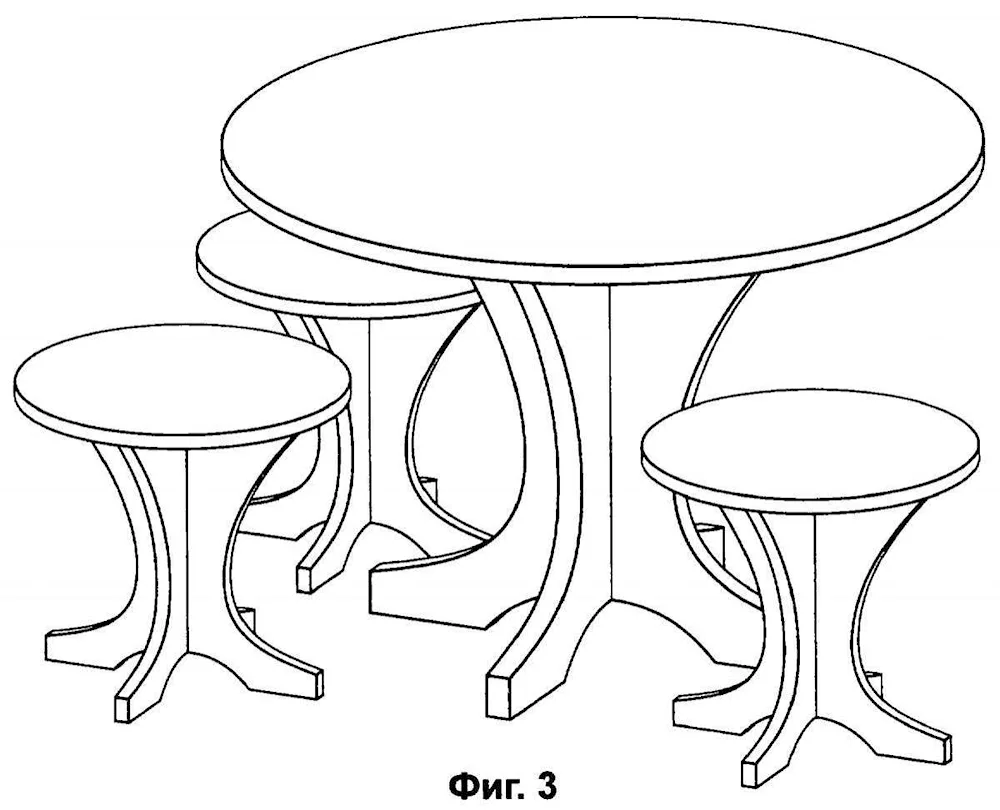 Table colouring for kids