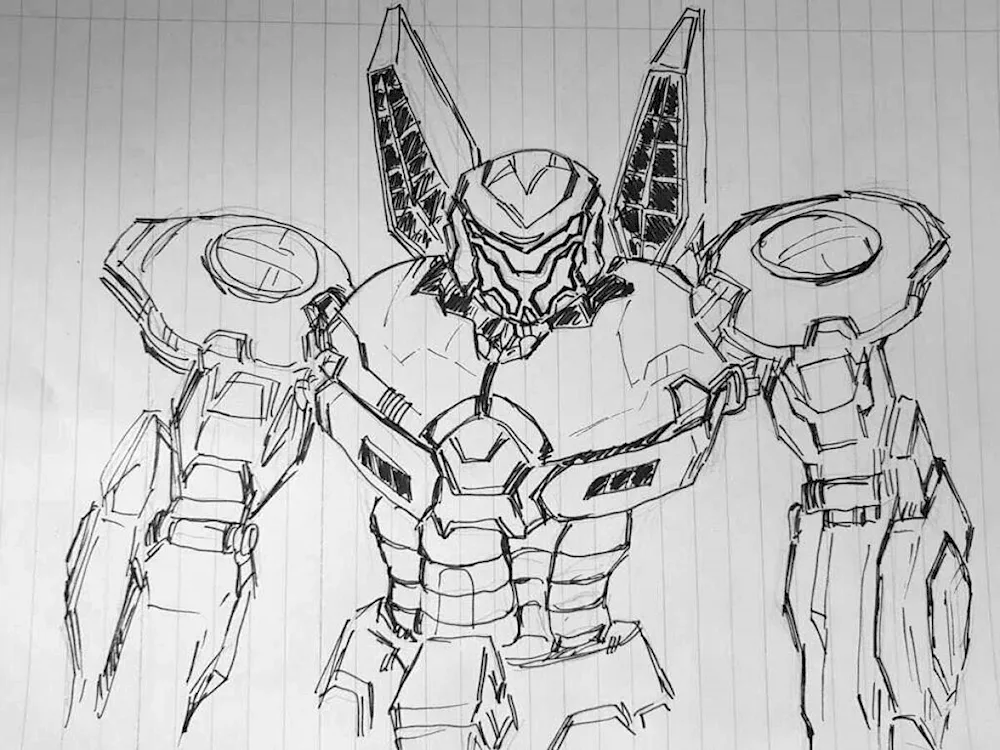 Robot drawing