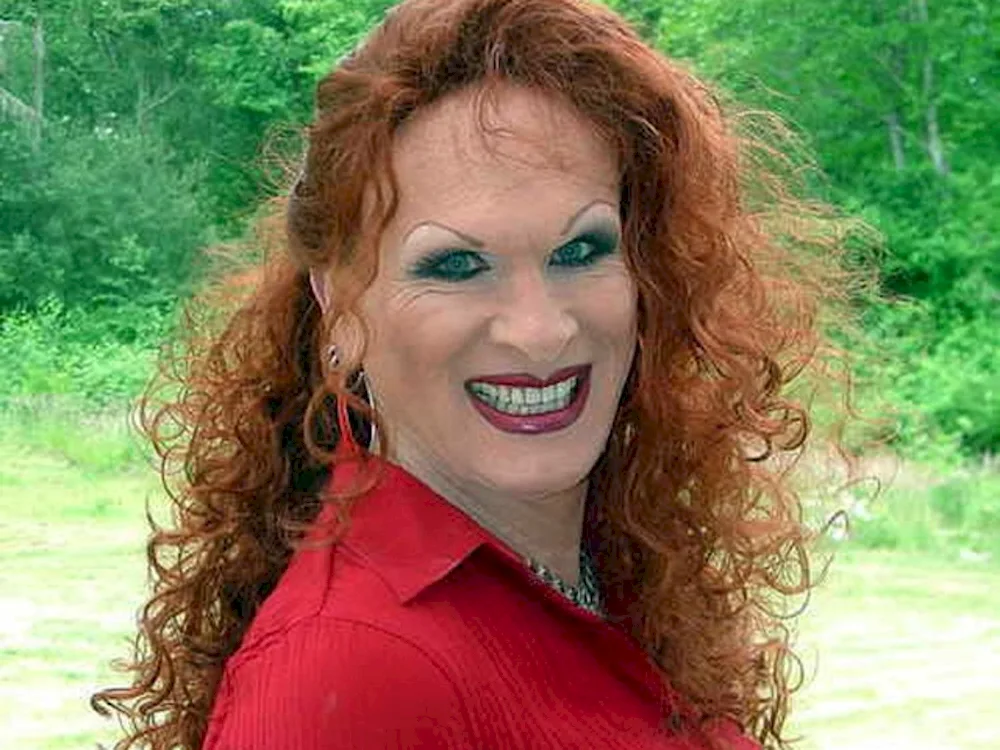 A ugly redheaded woman