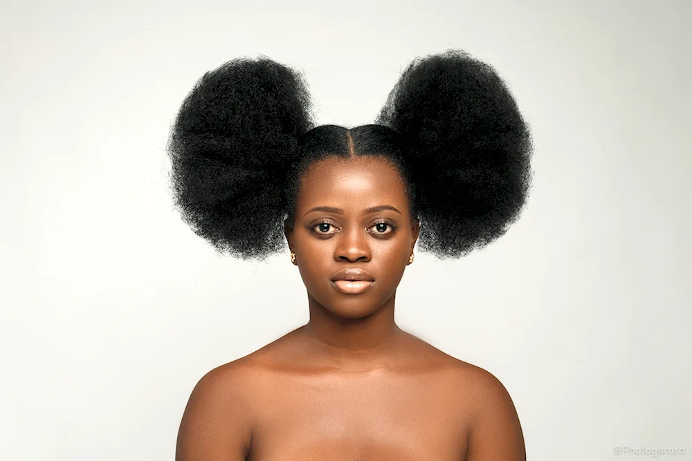 Fearful Afro style