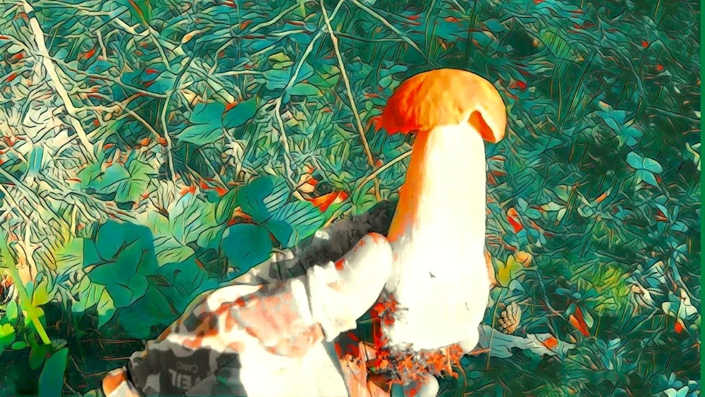 Navoznik grey mushroom