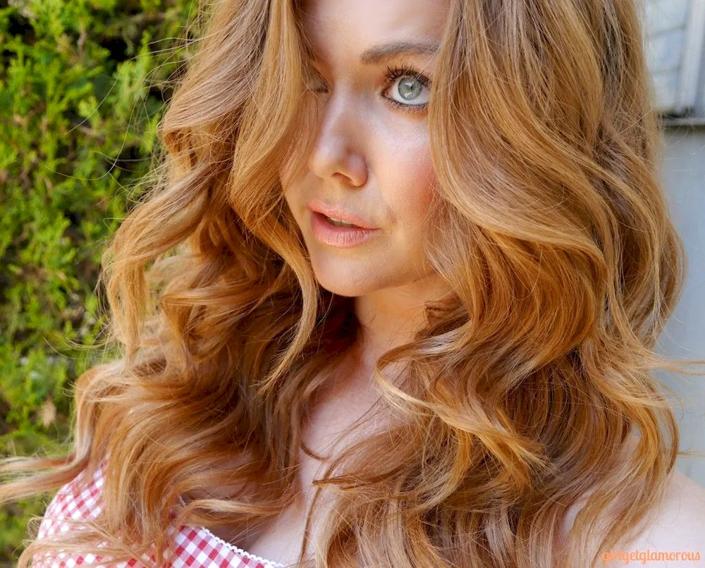 Strawberry blond