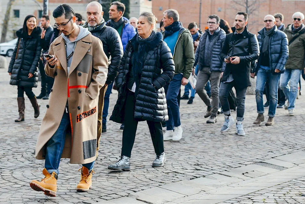 Street style Milan men