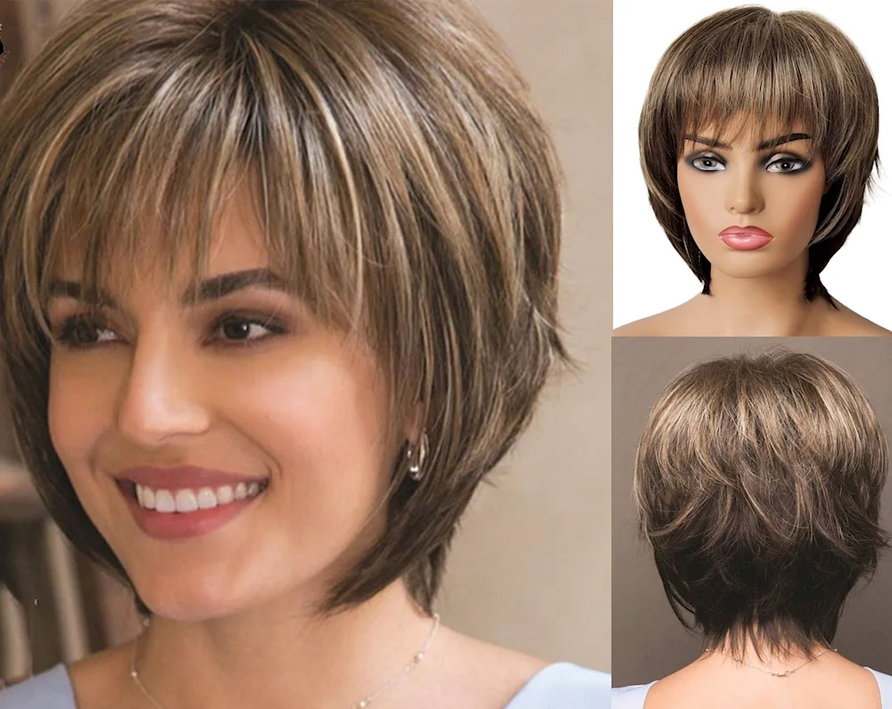 Bob haircut with elements of Bob.