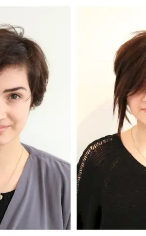 Asymmetry haircut