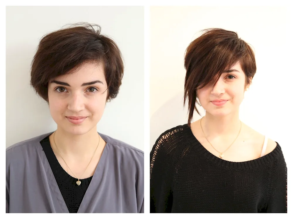 Asymmetry haircut