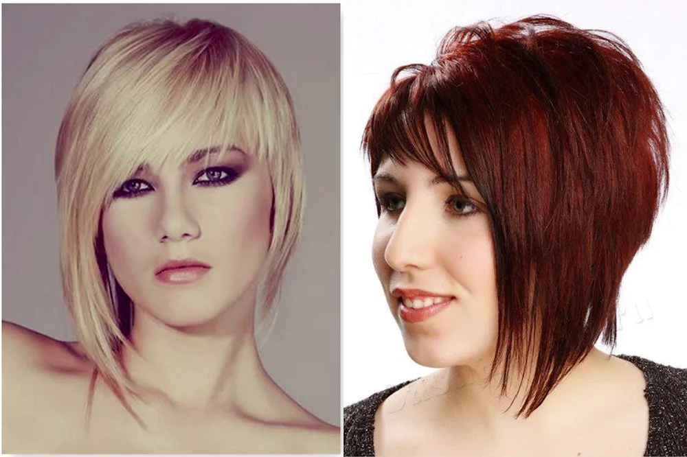 Bob bob asymmetrical haircut