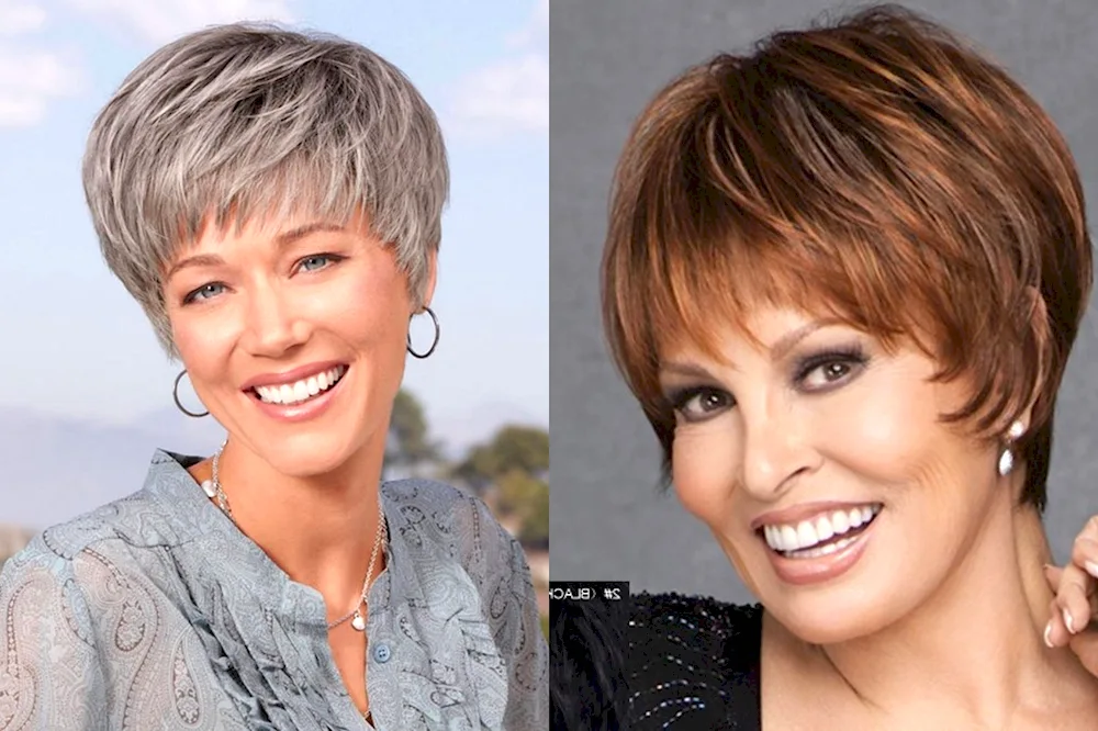 Bob Garçon haircut for women over 40