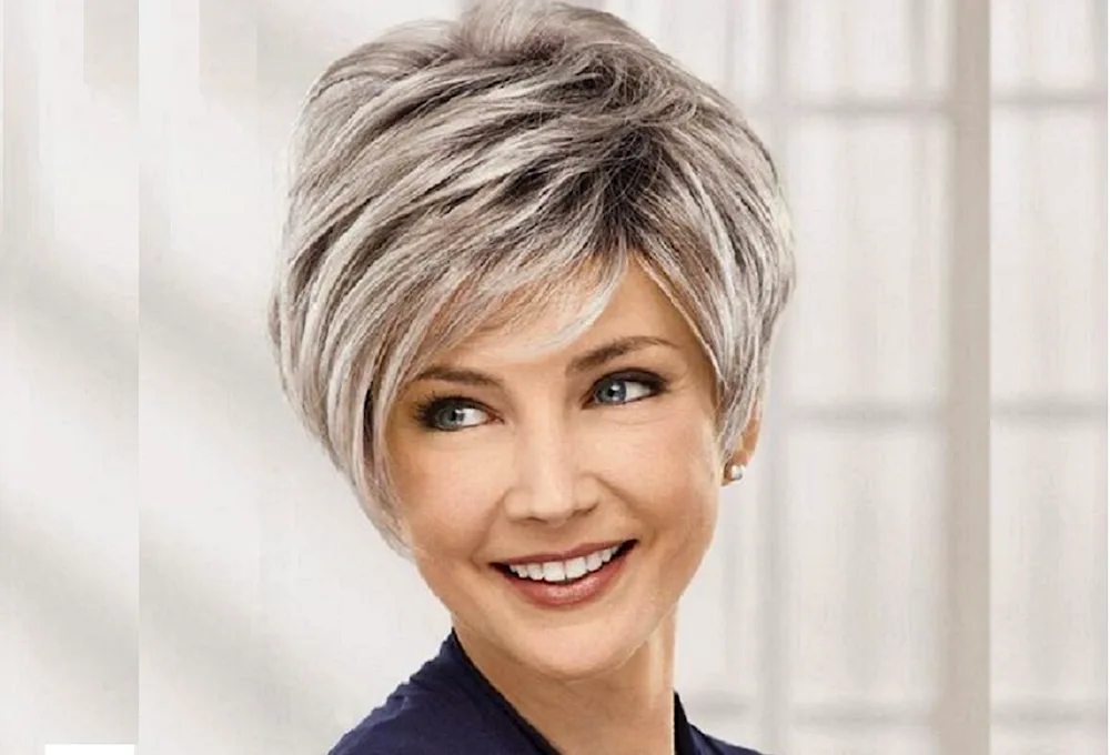 Garson Bob haircut for short hair for women over 50