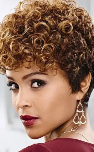 Bob Garson curly haircut