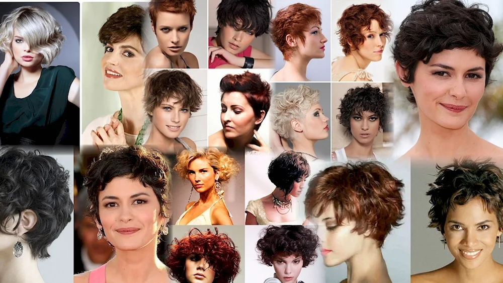 Holly Berry with short haircut