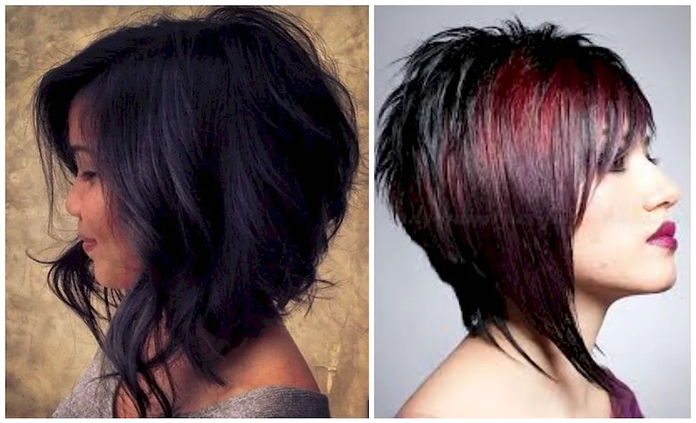 Bob cap haircut for long hair