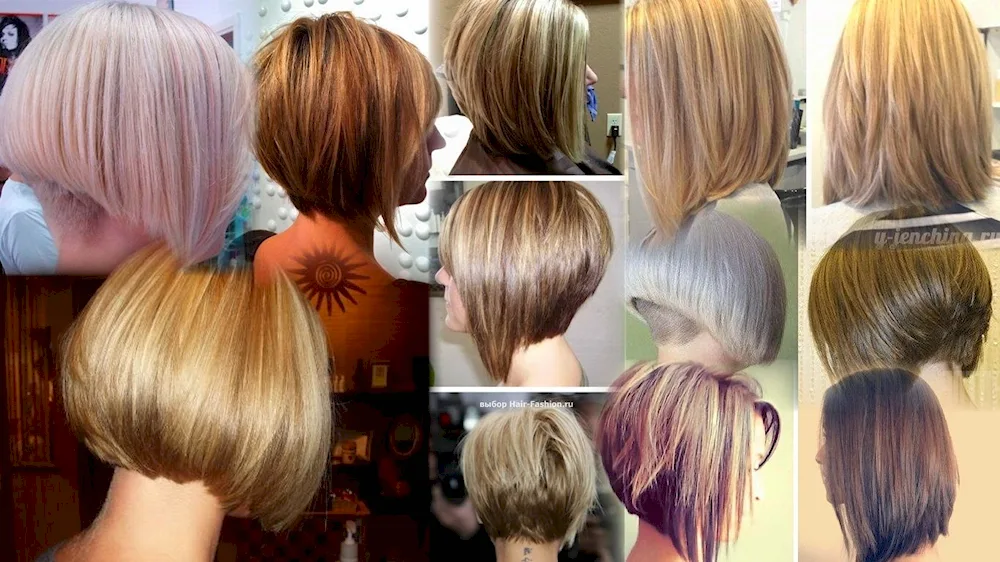 Gradirovannoe bob bob bob bob haircut