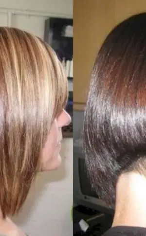 Bob bob cut with extension