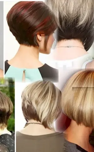 Backcombed Bob Cut