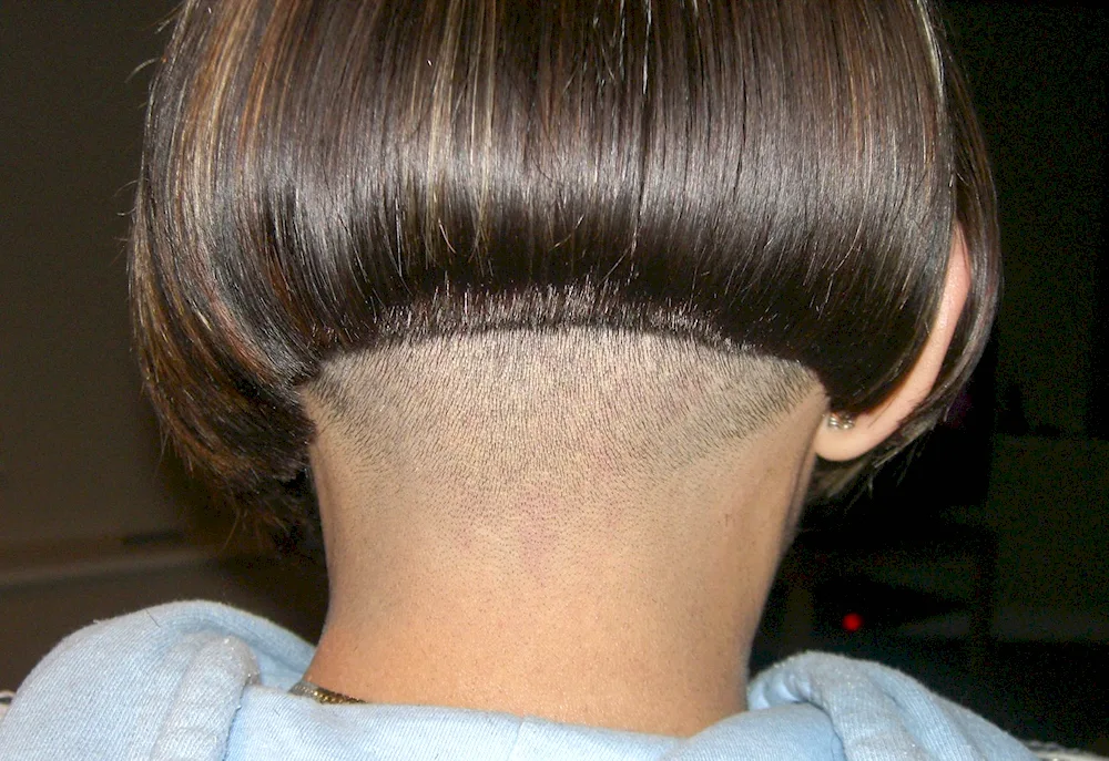 Half bob bob bob haircut