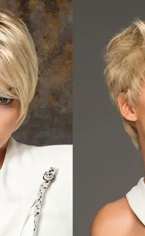 Bob Garson haircut for short hair