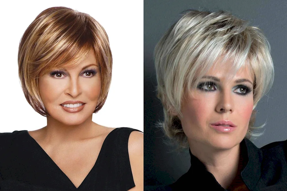 Bob haircut- Garçon haircut for medium hair for women