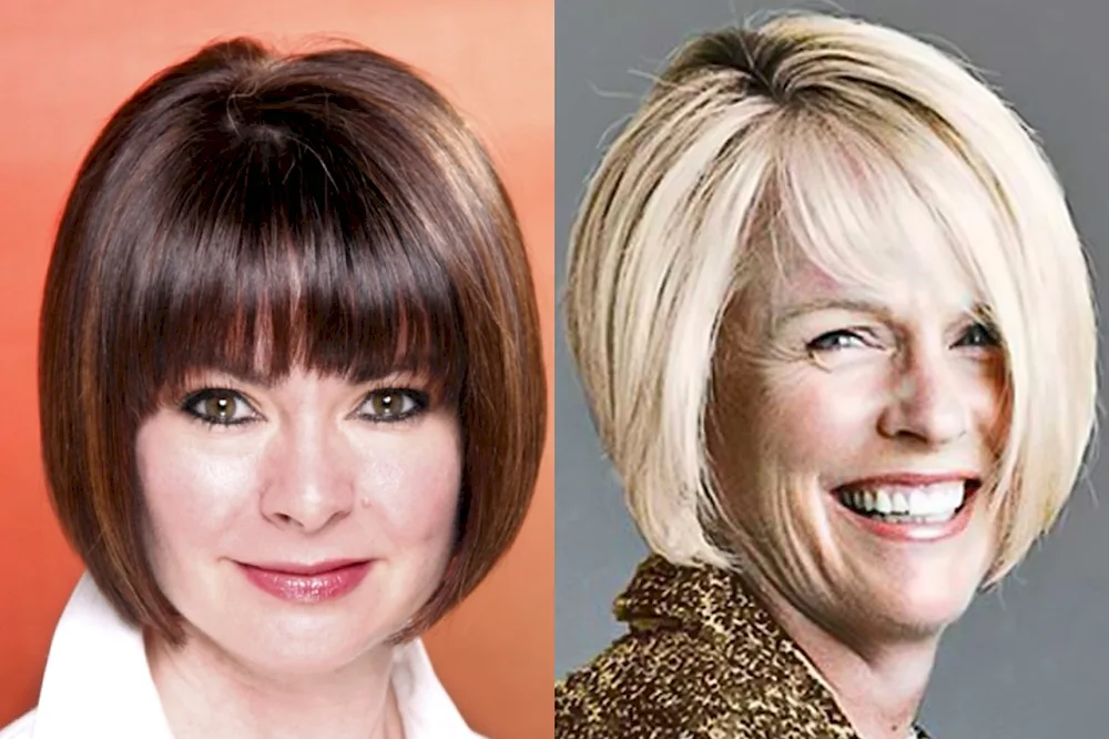Bob-Care haircut for women over 50