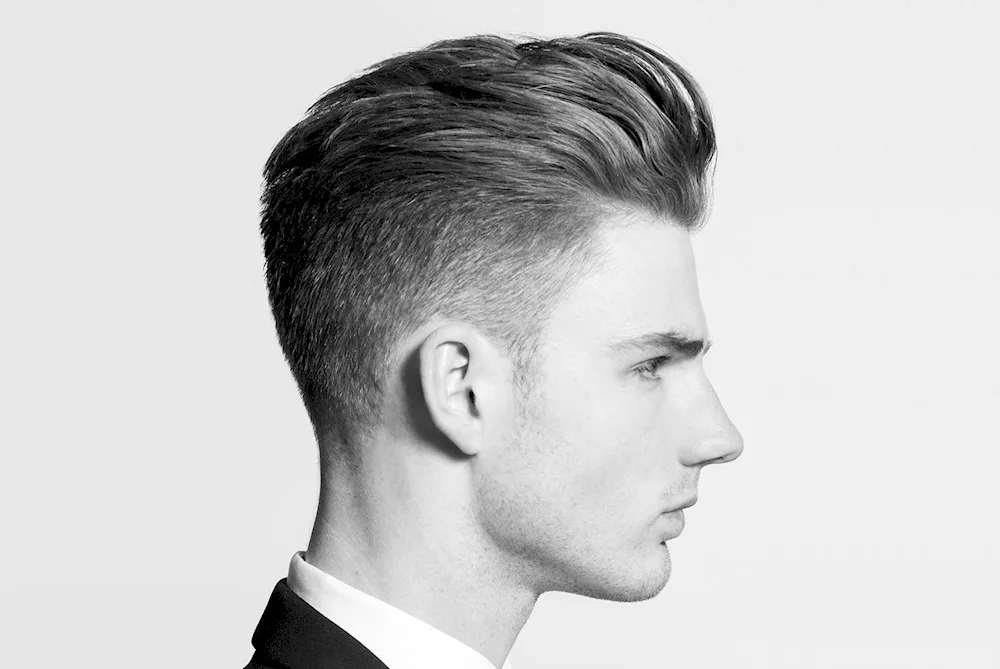 British undercut haircut