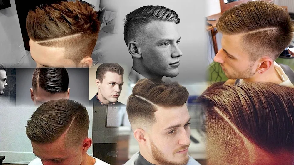 Andercat Quiff's fade haircut