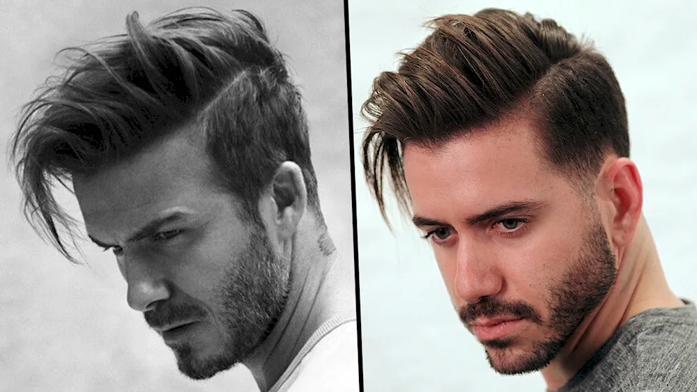 David Beckham Undercut