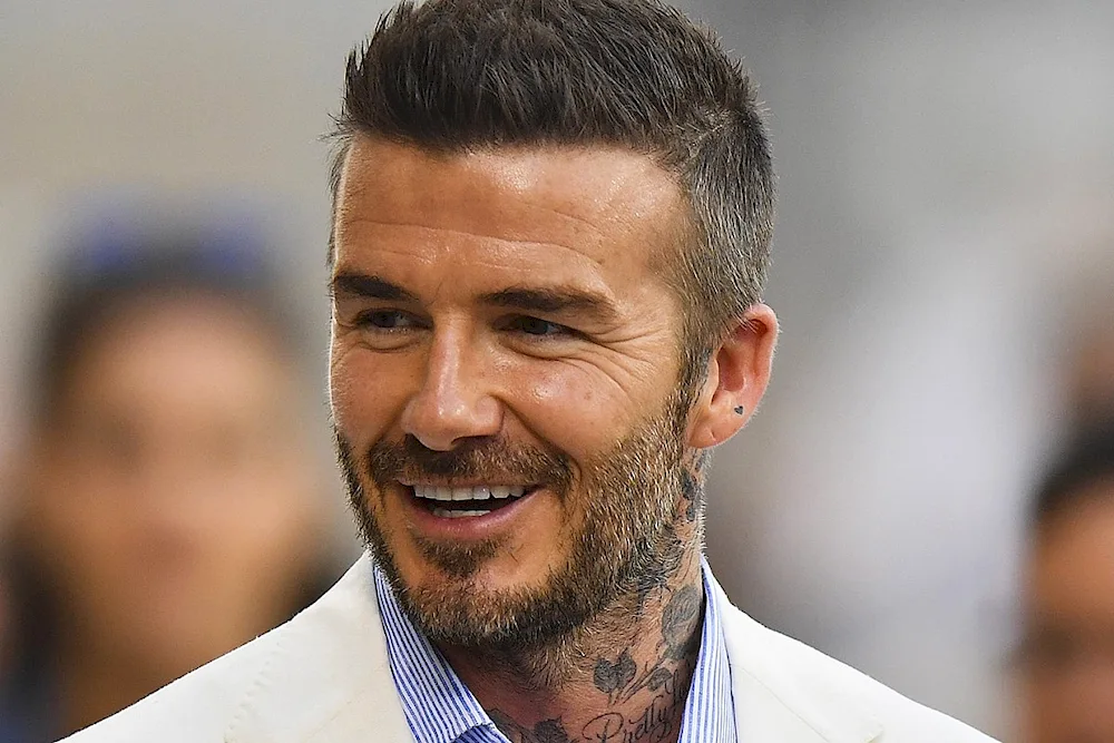 David Beckham haircut