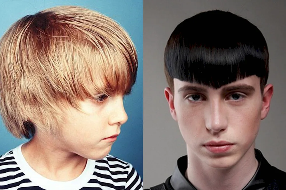 Sesson bob haircut for boy cap