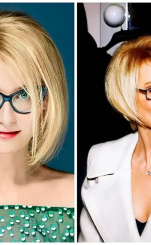 Evelina Khromchenko's haircut
