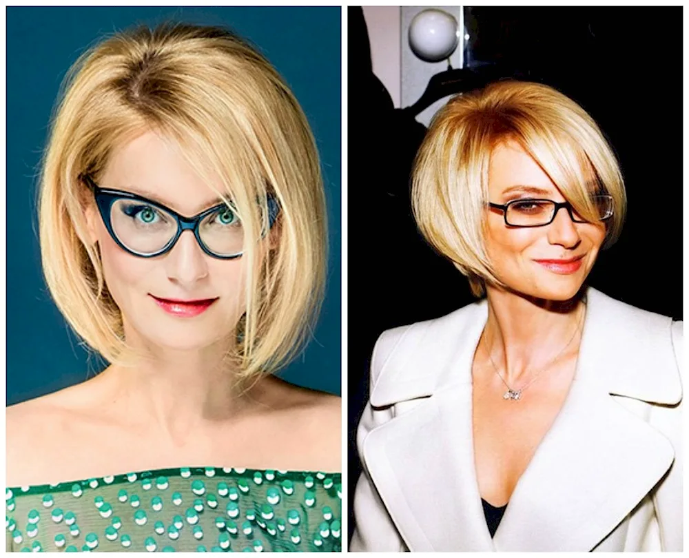 Evelina Khromchenko's haircut