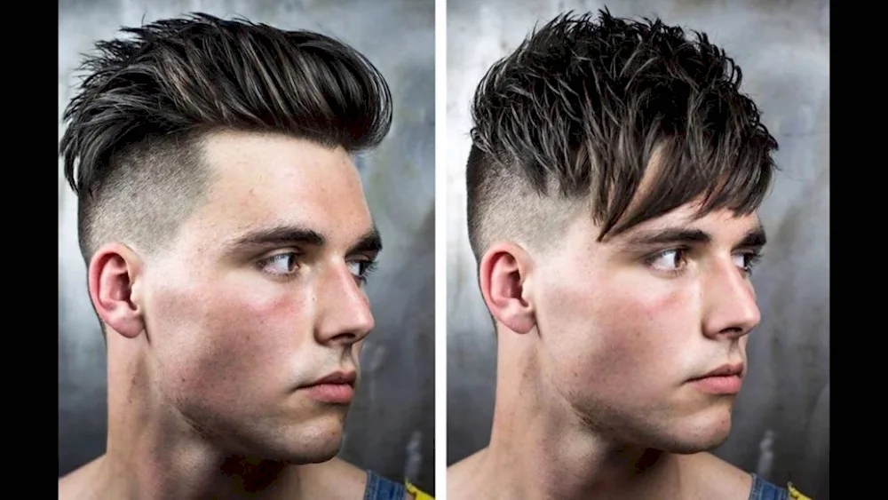 Side Part Undercut fade