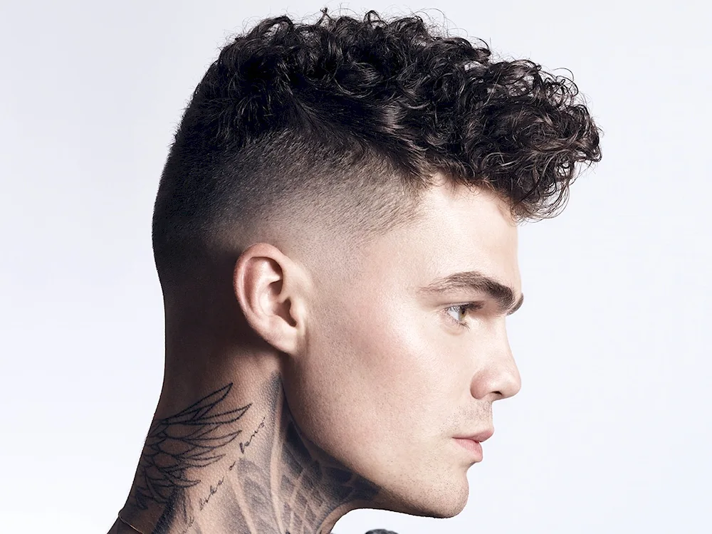 Chemical perm hair moo