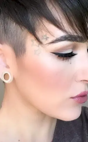 Pixie fade haircut