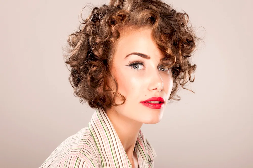 Fuetté haircut for curly hair