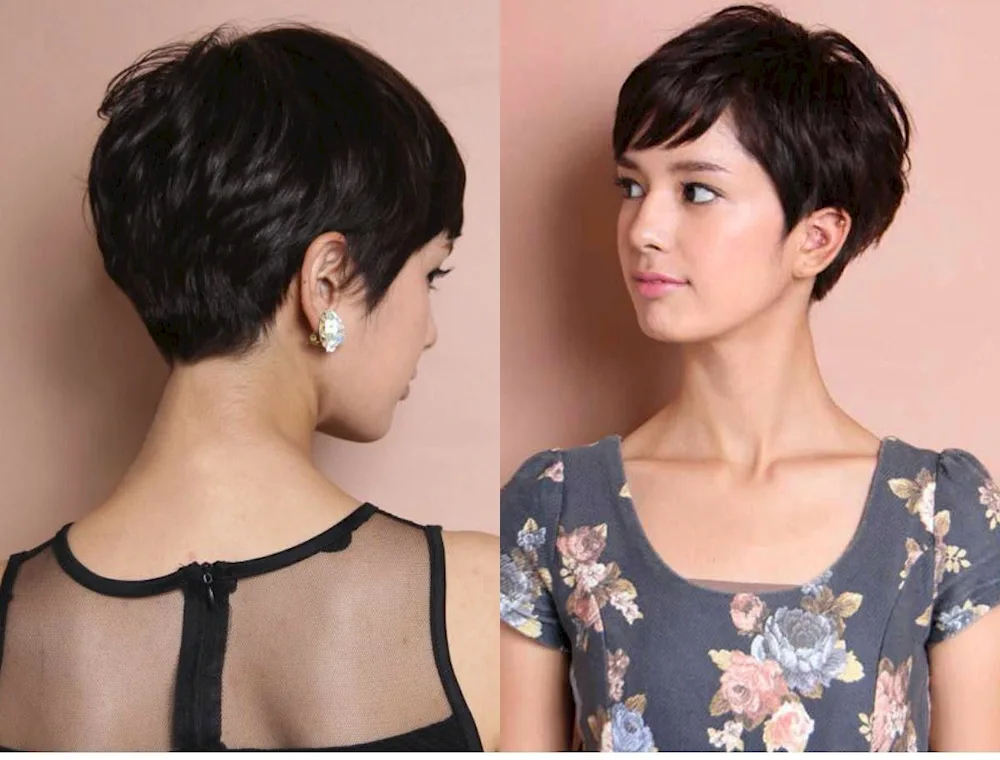 Garson Bob Pixie short haircut