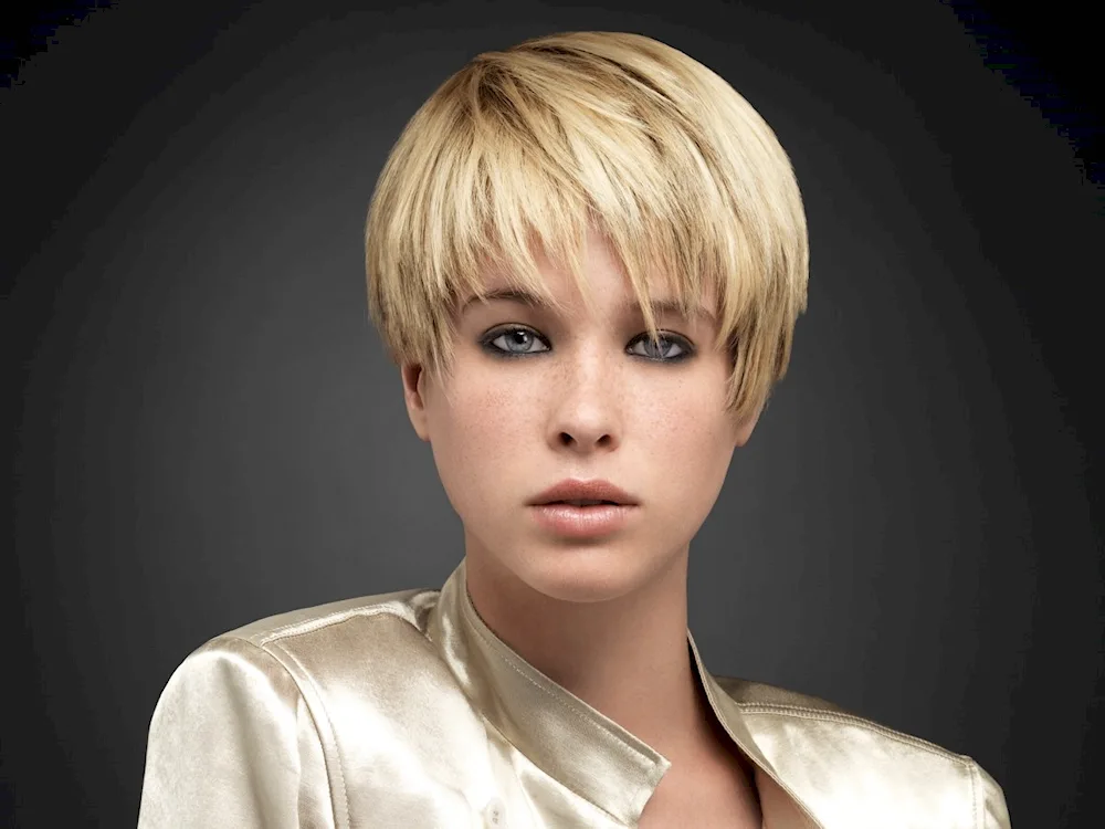 Garson Bob Pixie short haircut