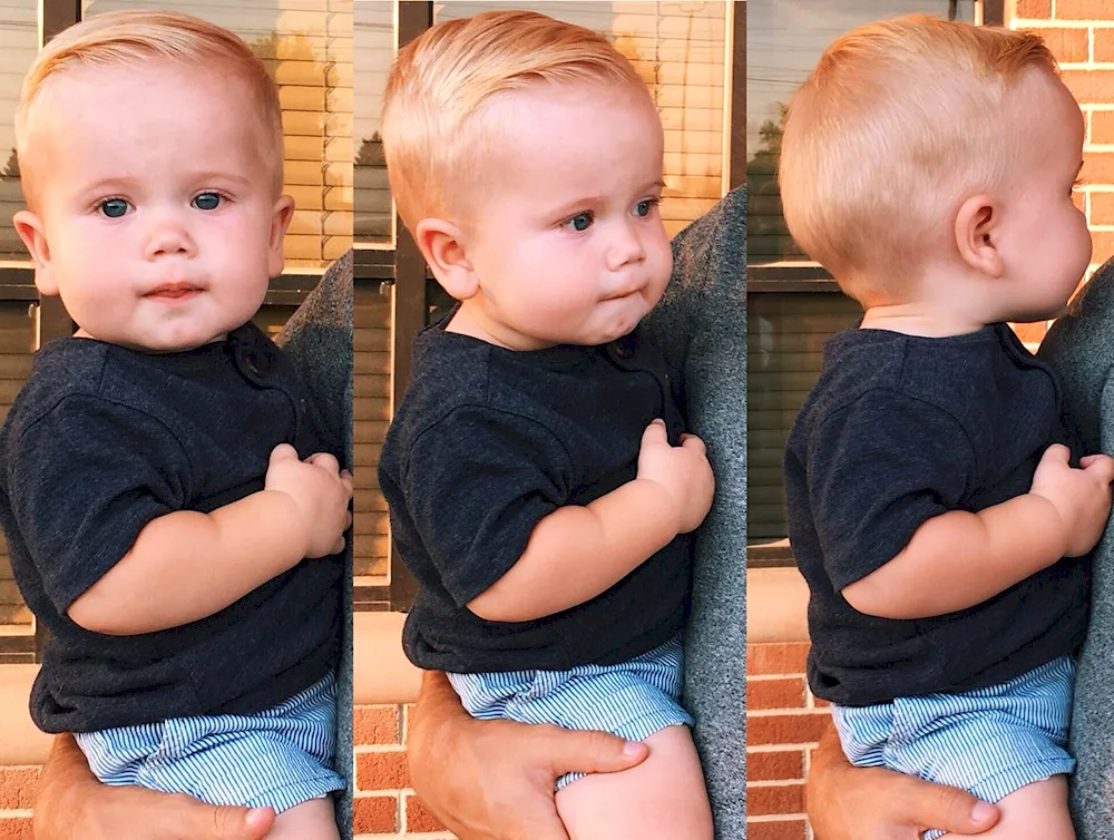 Haircut for one year old boy