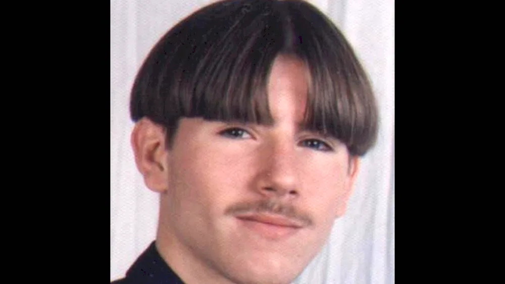 Potty haircut for brunette boy little