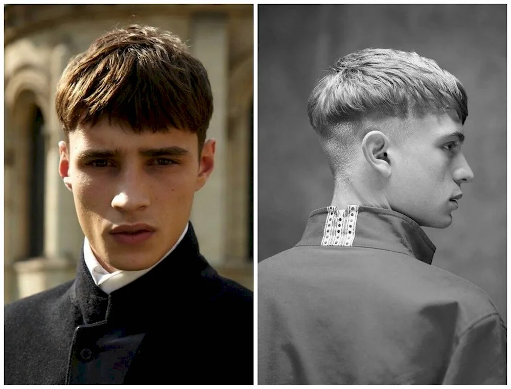Potty haircut andercut