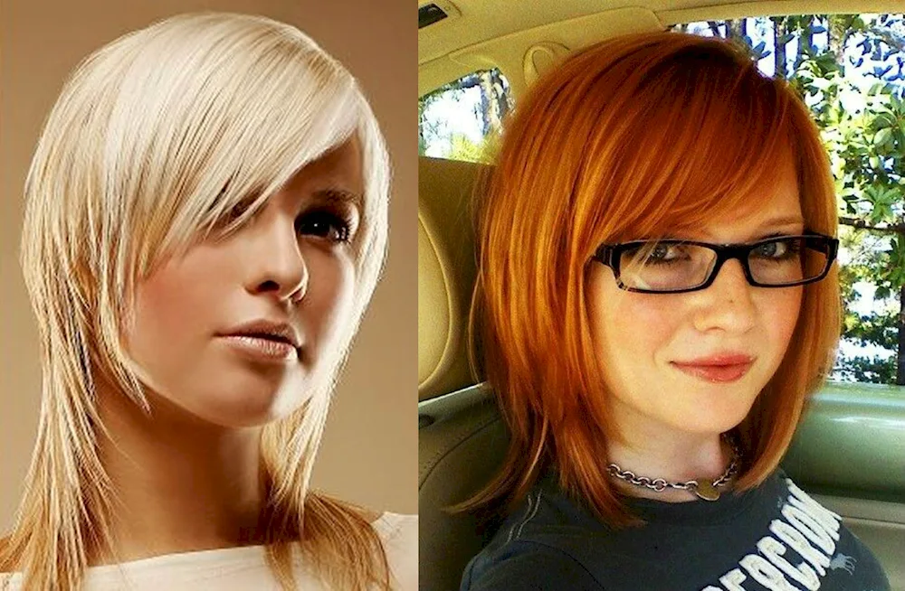 Graduated haircut graduated Aurora