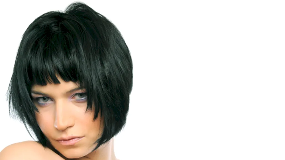 Gradirovannoe Bobo-Kare haircut