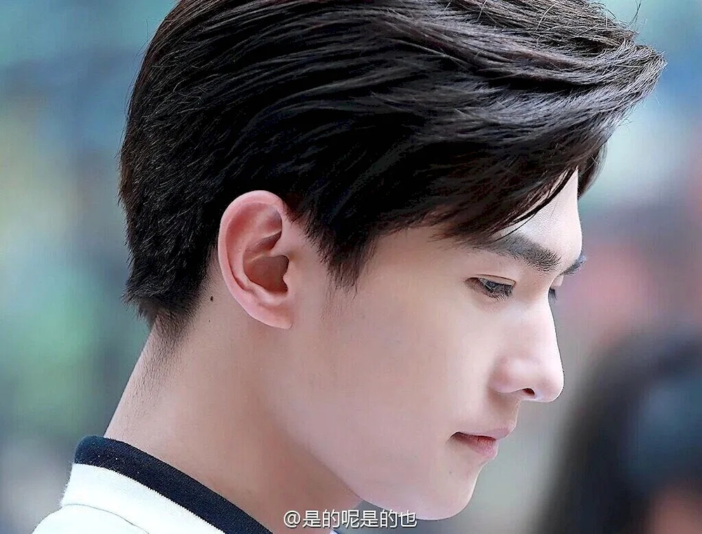 Kang Siyong haircut