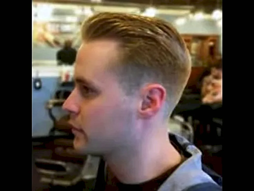 Canadian fade haircut