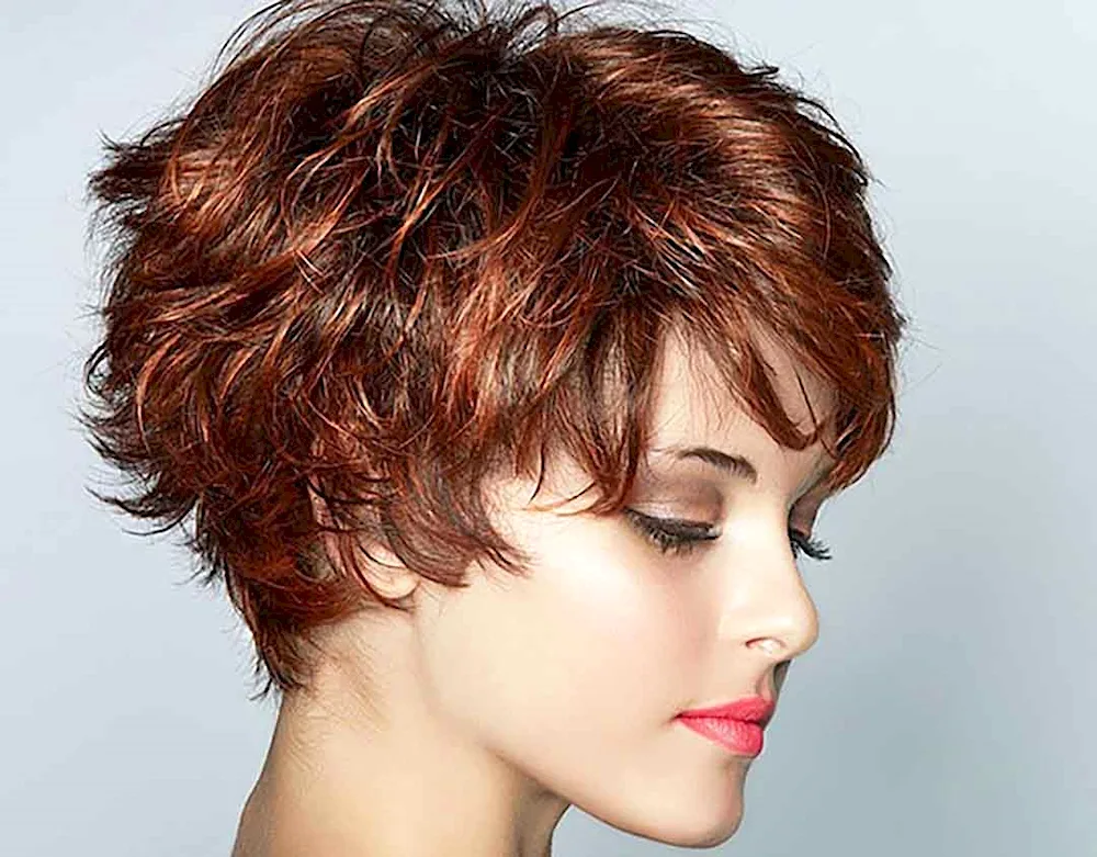 Cascade bob haircut