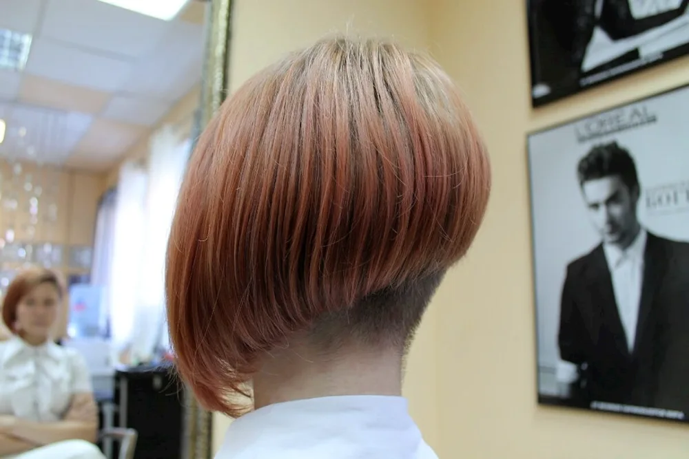 Cascade graduated bob haircut