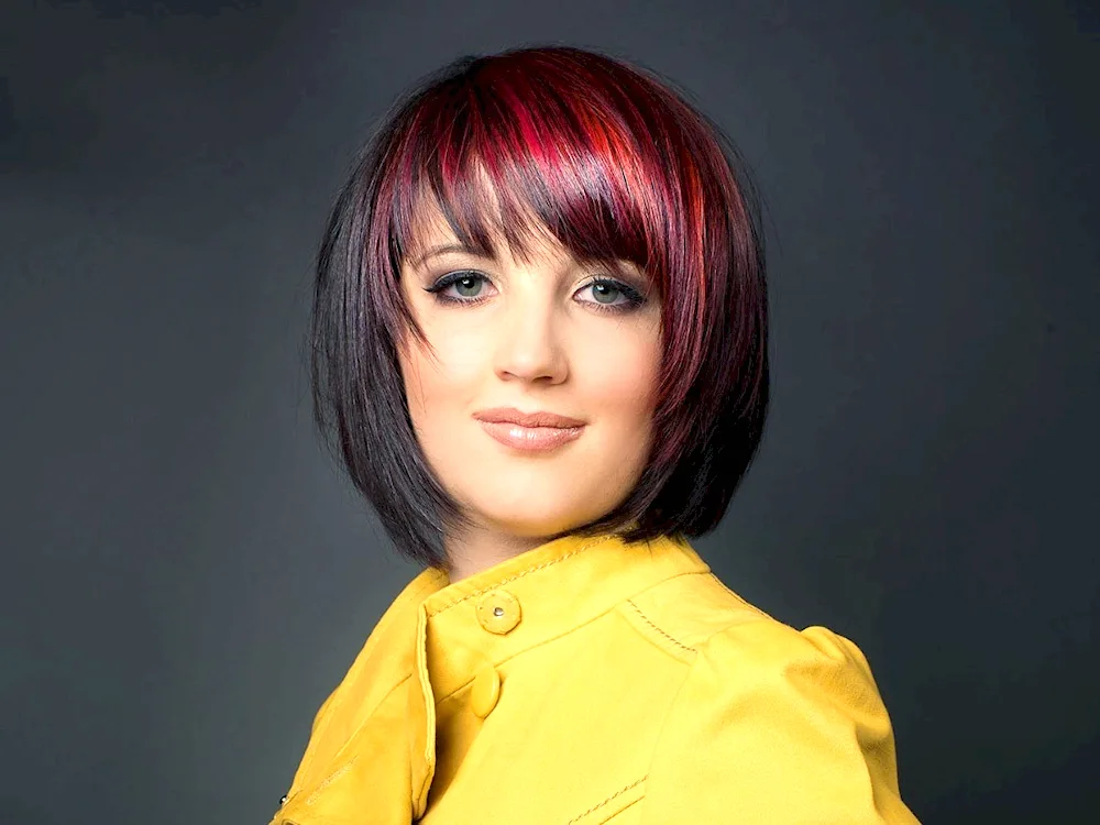 Beautiful hair colouring