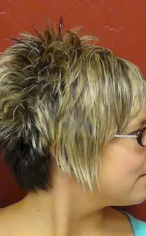 Kare Bob Pixie Cascade haircut