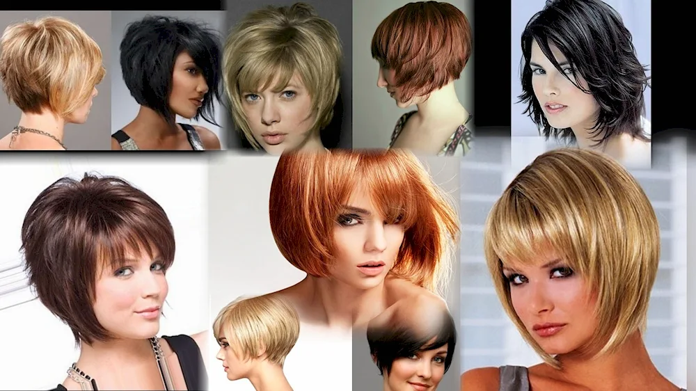 Graduated bob with asymmetry